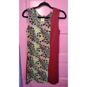 Disney Parks Animal Print Animal Kingdom Mickey Mouse Dress Small New NWT